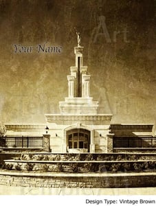 Image of Columbia River Washington LDS Mormon Temple Art 001 - Personalized Temple Art