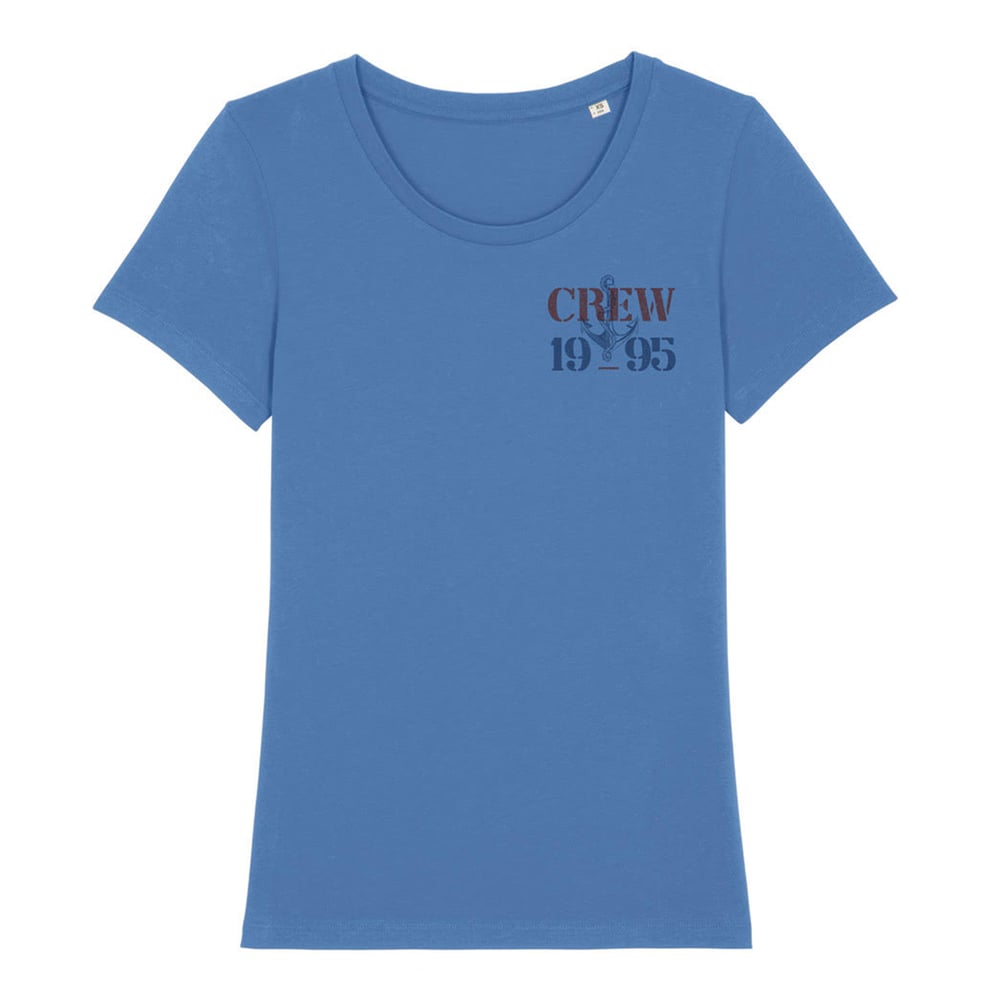 ANCHOR T-WOMAN BRIGHT BLUE 