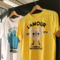 Image 1 of T-shirt : l'amour comme sur des roulettes