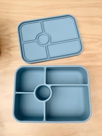 Image 1 of Silicone Bento 5 Lunchbox Dusk Blue
