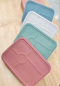 Image 3 of Silicone Bento 5 Lunchbox Dusk Blue