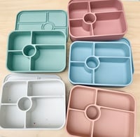 Image 5 of Silicone Bento 5 Lunchbox Dusk Blue