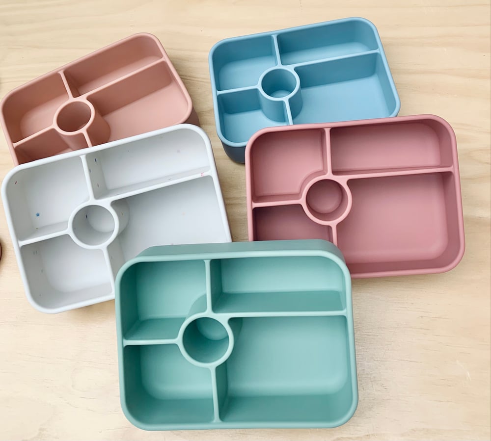 Silicone Bento 5 Lunchbox Dusk Pink RRP$44