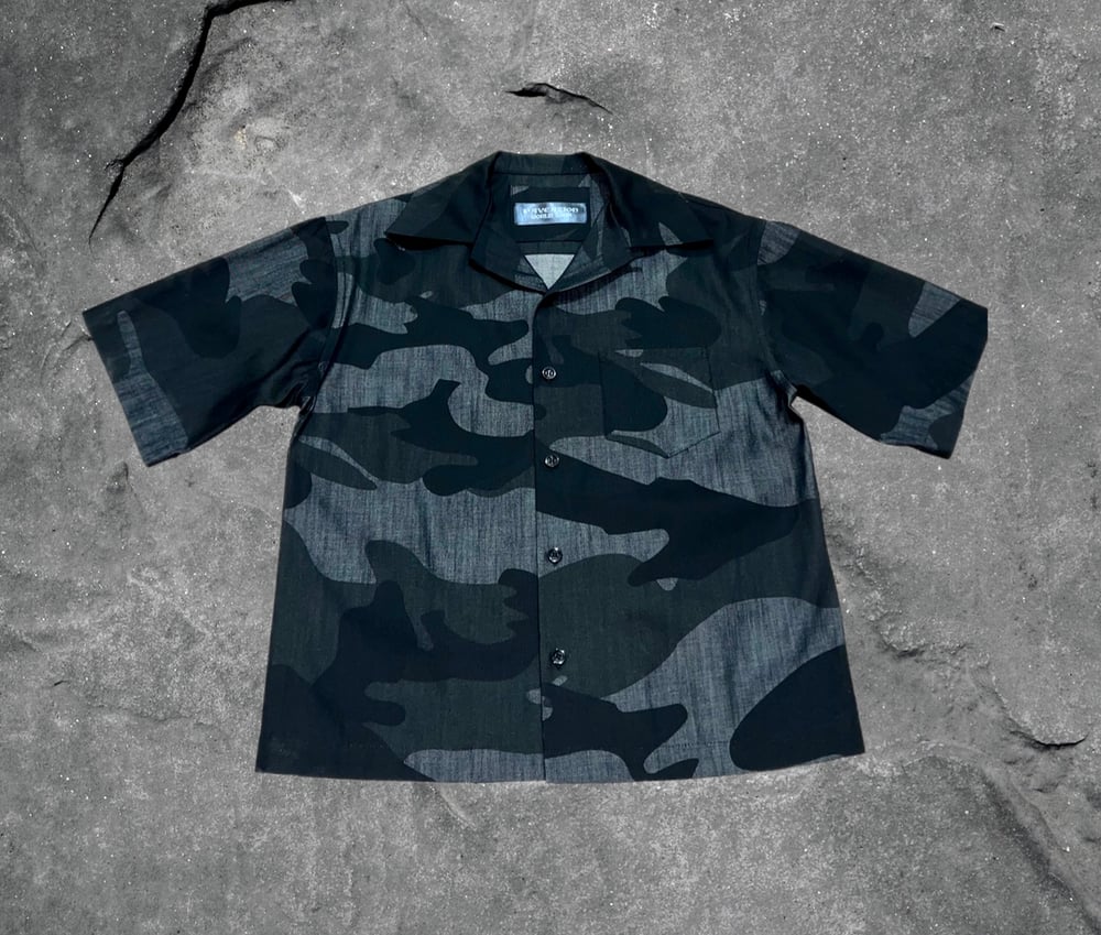 Image of PAYCATION CAMO BOWLING SHIRT