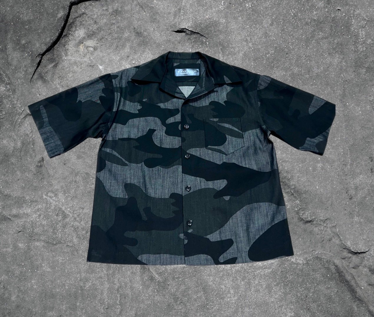 Image of PAYCATION CAMO BOWLING SHIRT