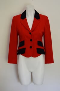 Image 2 of MOSCHINO 1990S RED JACKET