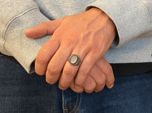 Image of Silver ring by Unique