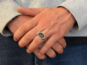 Image of Silver ring by Unique