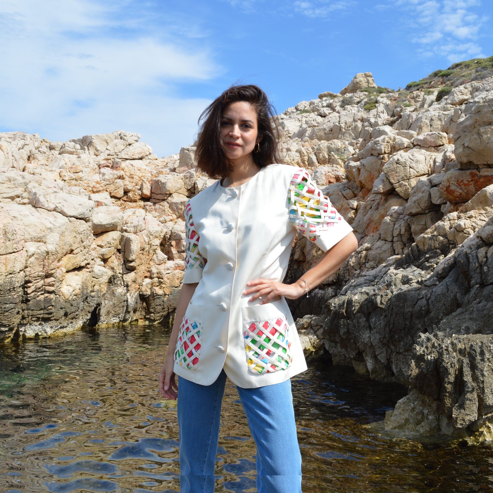 1990s Valentino night top | Mariella Castaneda Vintage shop