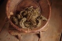 Image 1 of olive bulrap layer