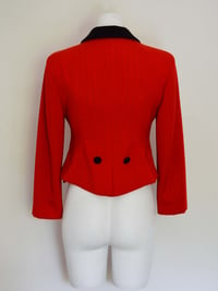 Image 3 of MOSCHINO 1990S RED JACKET