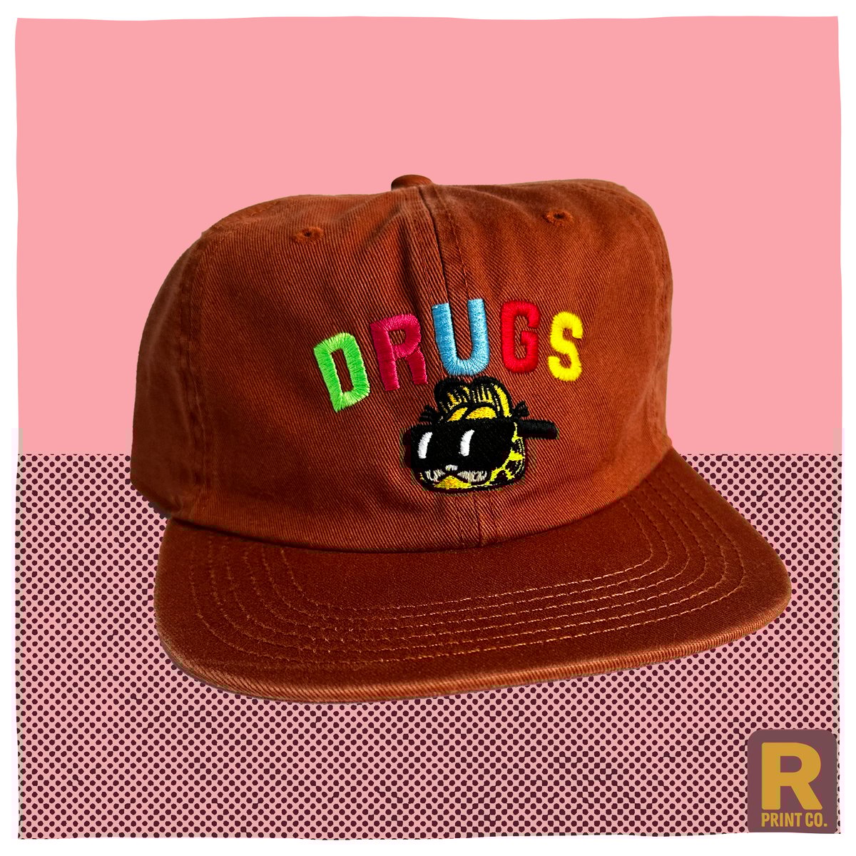 DRUGS *Dad Hat* Rogue Print Co.