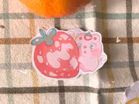 Image 2 of Fruit bunnies stickers