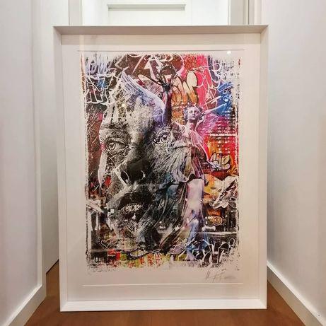 PichiAvo et Vhils Triumph Lithographie 2020