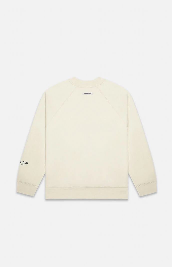 Fear of God Essentials Crewneck Applique Logo Buttercream (SS20