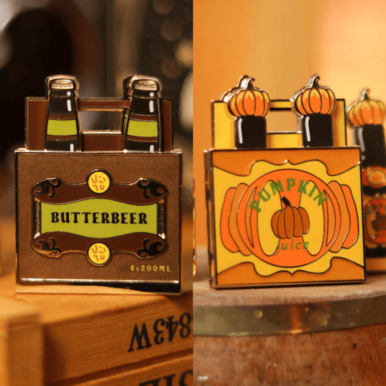 Image of Butterbeer and Pumpkin Juice Set (2 pins)
