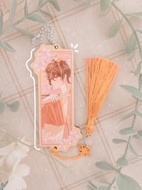 Image 1 of ⊹Zhongli Wood Keychain⊹ 