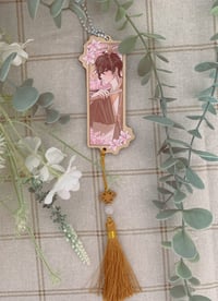 Image 4 of ⊹Zhongli Wood Keychain⊹ 