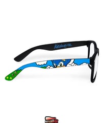 Image 2 of Custom Sonic glasses/sunglasses by Ketchupize