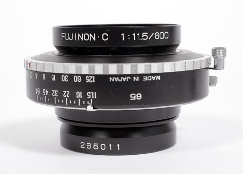 Image of Fuji Fujinon C 600mm F11.5 lens in Copal #3 shutter #011