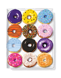 Image 1 of BOX OF DONUTS