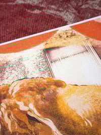 Image 4 of A Visit in Gold A5 Risograph Print