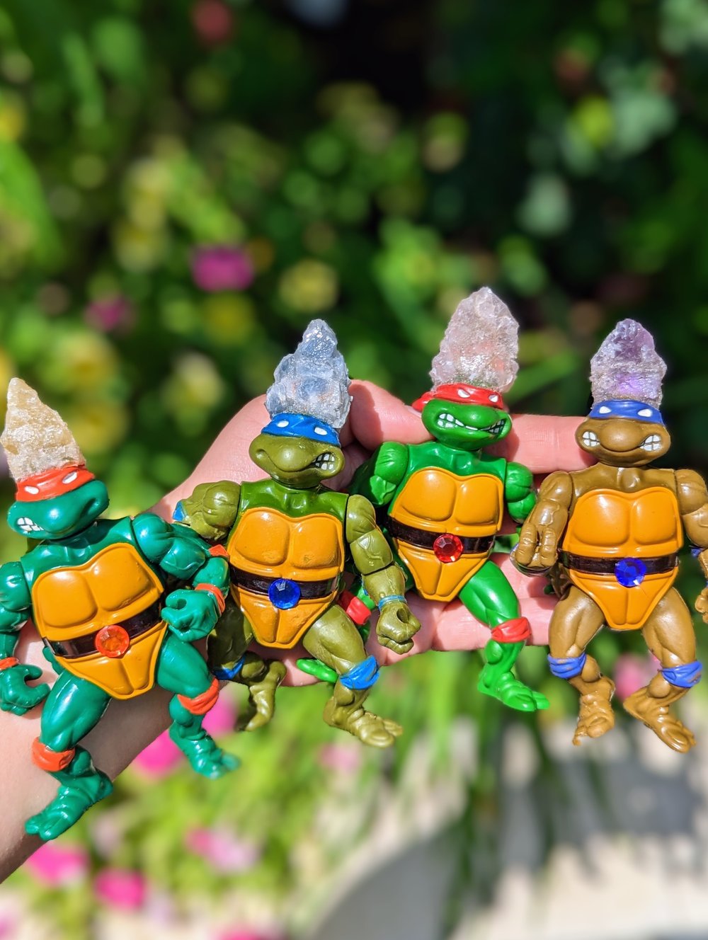 Crystal TMNT Dolls 5"