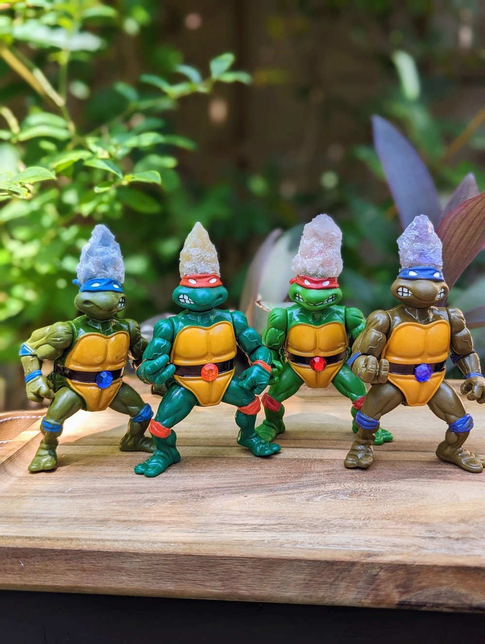 Crystal TMNT Dolls 5"