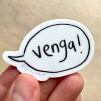 Image 1 of venga sticker