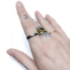 As Above So Below band in sterling silver or gold