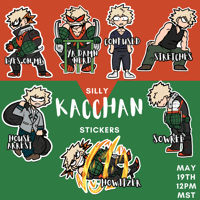 Image 1 of "Silly Kacchan" Stickers
