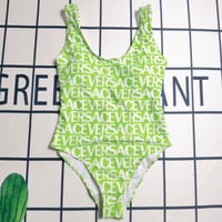 Image 2 of Neon Versace swimsuit 