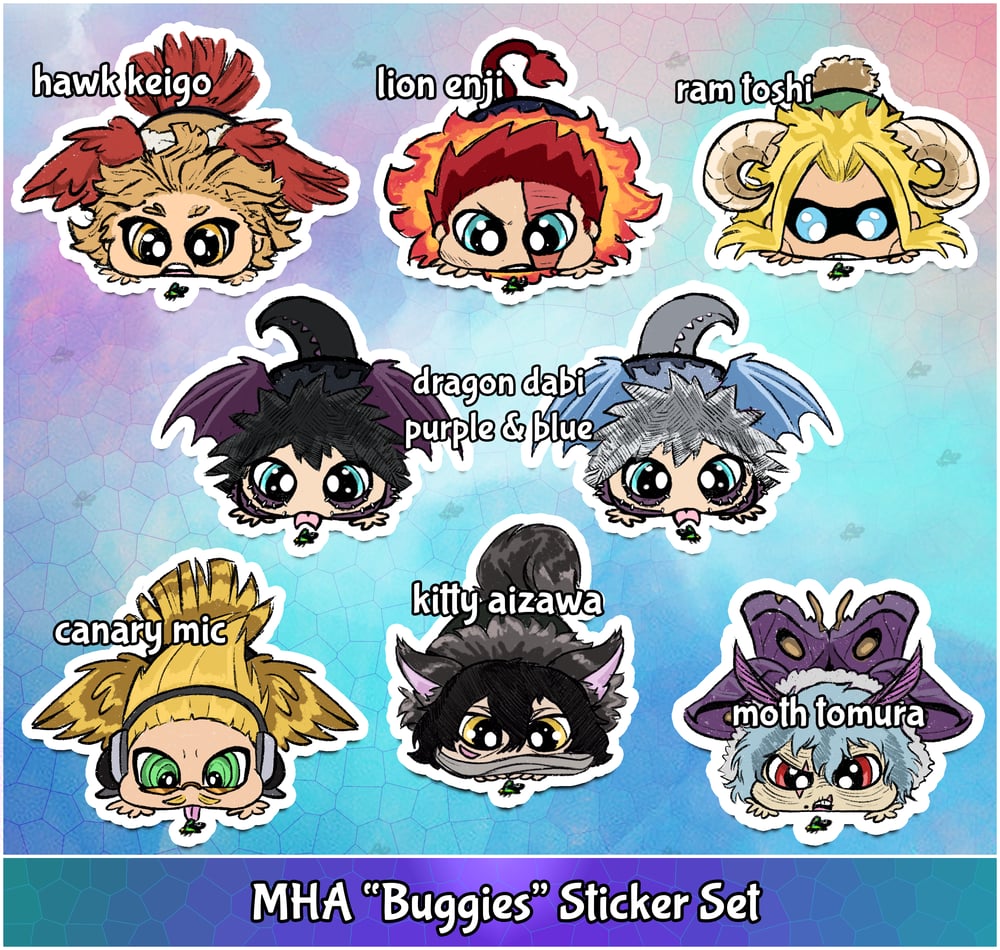 MHA "Buggies" Sticker Set
