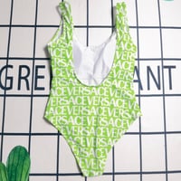 Image 3 of Neon Versace swimsuit 