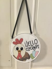 Image 3 of Round Door Hanger Signs