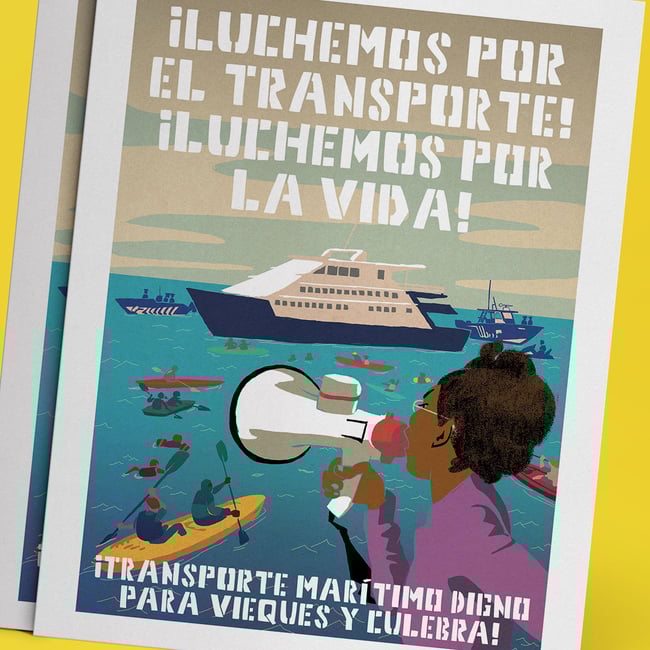 ¡Luchemos por el transporte! ¡Luchemos por la vida!