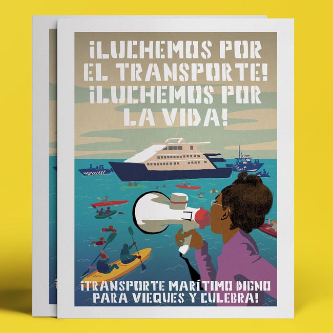 ¡Luchemos por el transporte! ¡Luchemos por la vida!