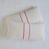 Pair - Grainsack Cushion Small - Red SB1