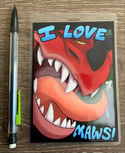 I Love - Maws! Badges