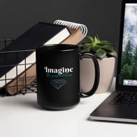 Image 1 of Black Glossy Mug - Imagine the Possibilities