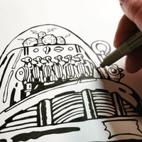 Image 2 of Robby Robot Sticker