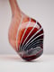 Image of Red Swirl Murano Vase