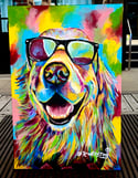Dog Daze Original Painting