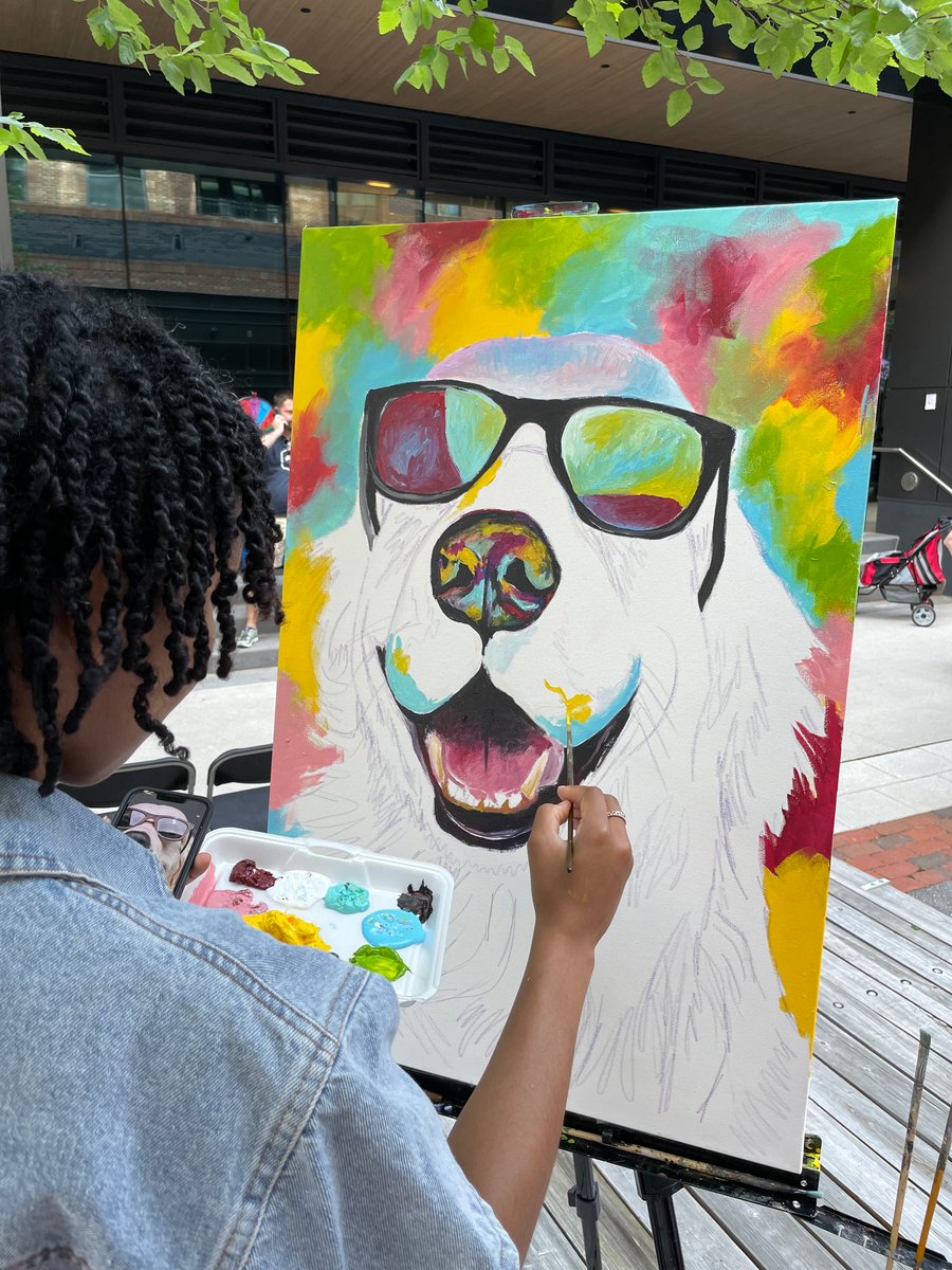 Dog Daze Original Painting | Kreativityyy Dog Daze Original Painting | Kreativityyy