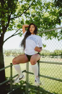 Image 4 of ROYALZ VARSITY TEE WHITE/ROYAL