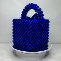 Image 1 of Sapphire Beaded Bag