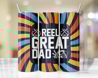20oz Reel Great Dad Tumbler