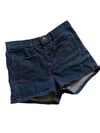 70s denim shorts-shorts