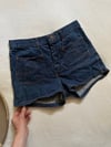 70s denim shorts-shorts