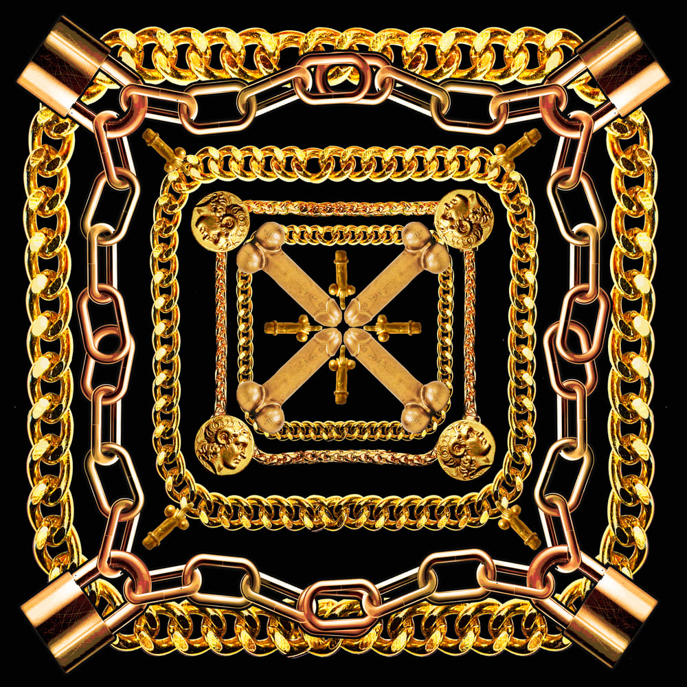 Image of Locks & Chains Hankie